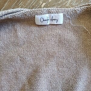 Charlotte Avery Women's Beige Knit Vest